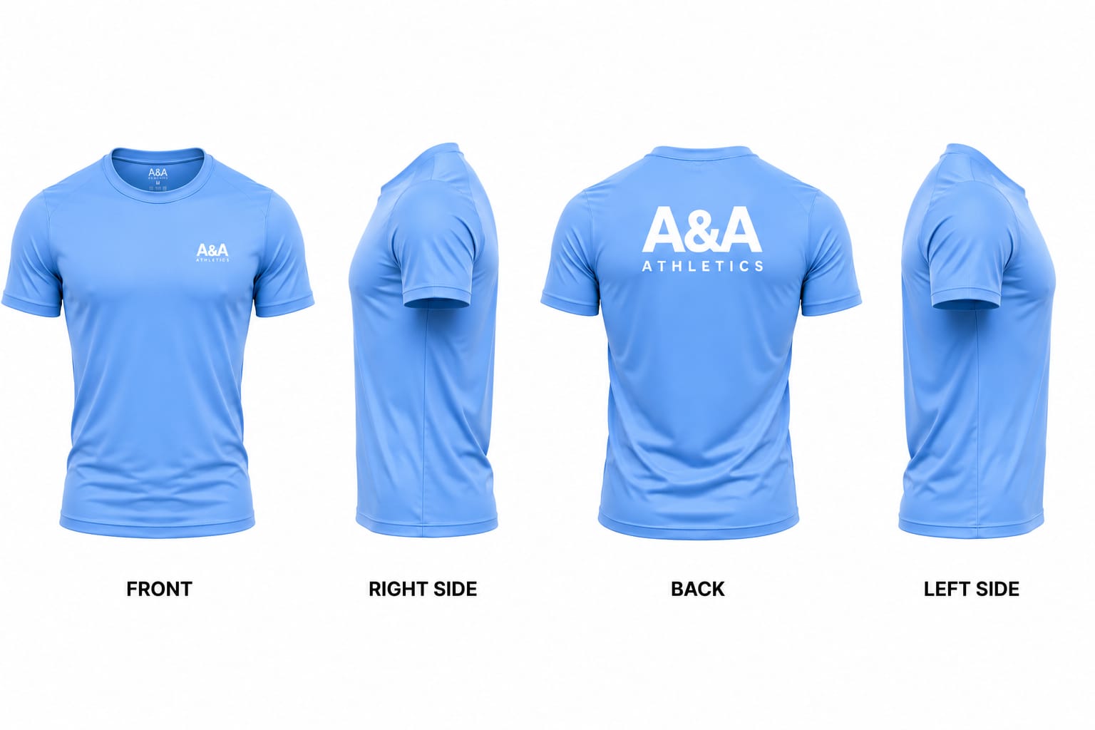 A&A Athletics Men's Performance  T-Shirt