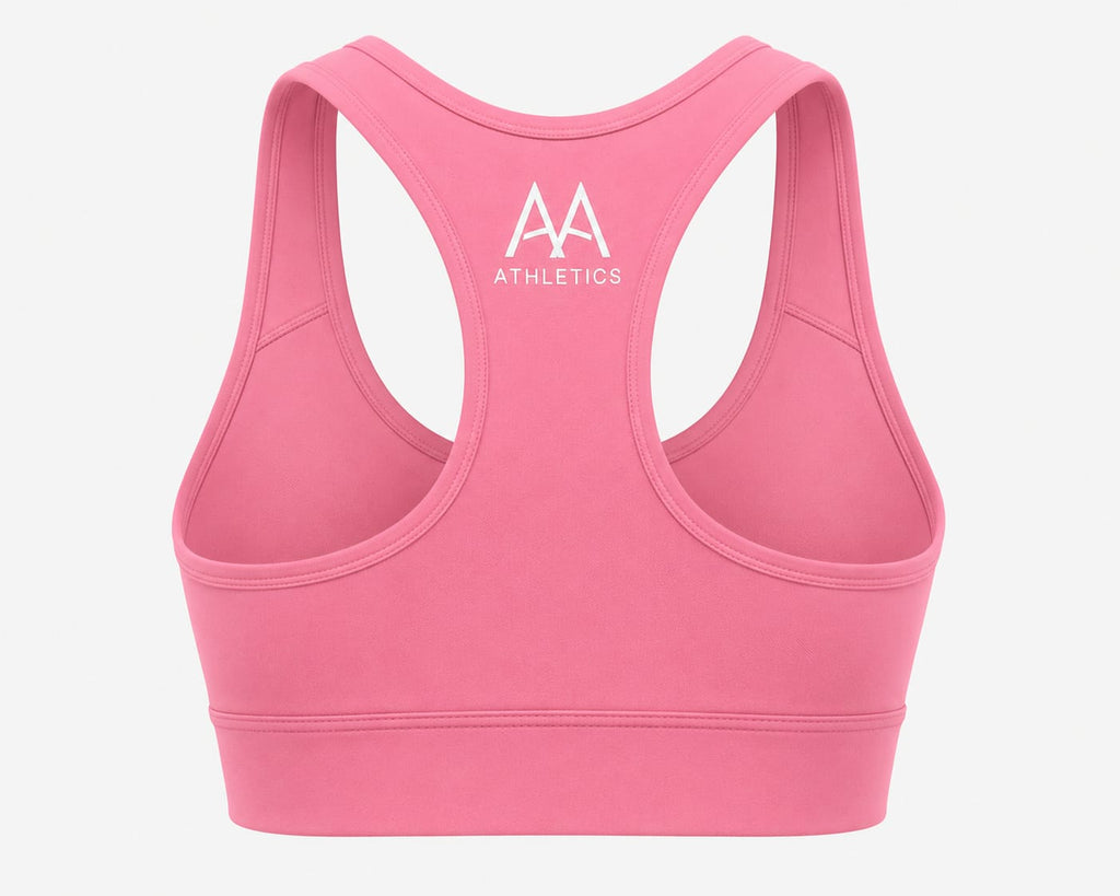 AA Athletics Women's High Support Sports Bra | Baby Pink