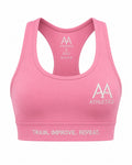 AA Athletics Women's High Support Sports Bra | Baby Pink